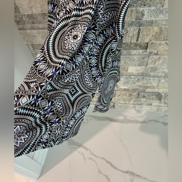 Cynthia Rowley Black and White Geometric Dress size M - Picture 4 of 8